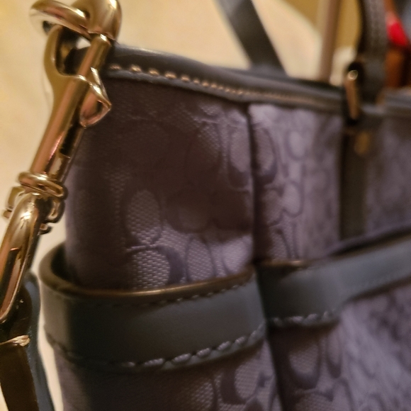 Blue Coach  Diaper Bag - Picture 11 of 16